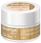 Żel wegański do pedicure RENATUR by RUCK® Silver UV-Gel, VEGAN, natural beige 15ml