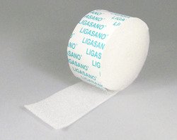 Ligasano® biały opatrunek tamponada bandaż - niesterylny, 1 szt - 3m x 5 cm x 0,3 cm