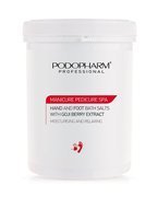 PODOPHARM hand and foot bath salts with goji berry extract, 1400 g 