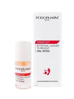 PODOOPHARM PODOFLEX® Bitter anti-bite nail polish, 9 ml