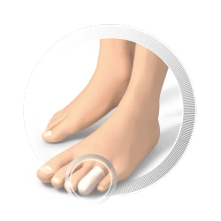 RUCK® smartgel osłonka ochronna na palec z otworem, rozm. S, Ø 13 mm, 4 szt.