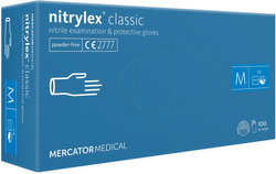 Nitrile gloves - blue, size M, 100 pcs.