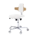 Podologiczne krzesło RUCK STOOL dynamic, napoleon, CPL Dąb, biały 