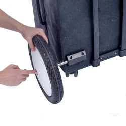 RUCK system mobilny solid Trolly zestaw mobilna szafka, torba na akcesoria, koła 12 cali