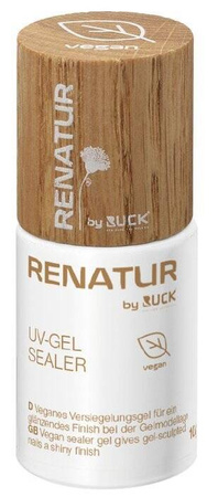 Żel wegański nabłyszczający RENATUR by RUCK® UV-Gel Sealer, VEGAN, 10 ml