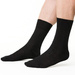 Steven black socks 100% cotton Sanitized non binding seamless