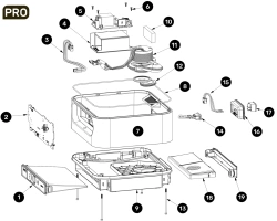 Worek filtrujący do frezarki RUCK Nova Pro/SE, 4 szt.