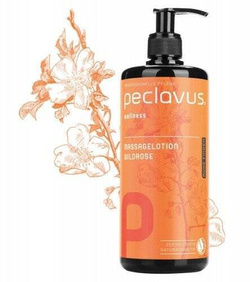 peclavus® wellness massage lotion wild rose, 500ml