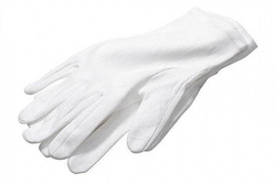 Cotton gloves, 1 pair