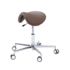 Podologiczny taboret RUCK STOOL saddle, muskat