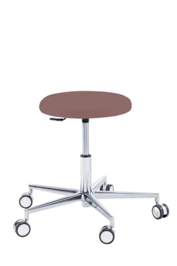 Podologiczny taboret RUCK STOOL round, taupe