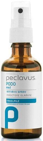 AntiMYX Spray z piroktonem olaminy, peclavus® PODOmed, 50 ml