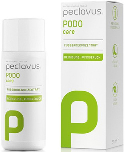Koncentrat do kąpieli stóp oczyszczająco-dezynfekujący peclavus® PODOcare, 50 ml