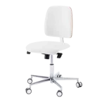 Podologiczne krzesło RUCK STOOL dynamic, comfort, CPL Dąb, biały