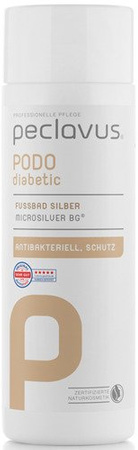 Kąpiel do stóp z mikrosrebrem peclavus® PODOdiabetic, 150 ml