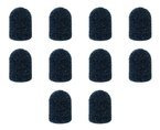 RUCK Certyfikowane kapturki ścierne do pedicure, Ø 10 mm / ziarn. 80 (10 szt.)