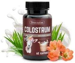 SKOCZYLAS Colostrum siara kozia z pigwą, 60 kapsułek