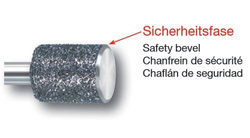 Frez diamentowy Busch®, walec 840S-055, 1 szt