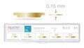 Zestaw RUCK® GOLDSTADT professional Corrective brace SET, 0,15mm, 50pcs.