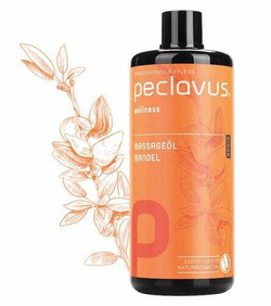 Bazowy olejek do masażu ciała peclavus® wellness, migdałowy, 500 ml