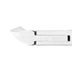 RUCK® tissue nippers stainless 10.5 cm / angled blade 5 mm