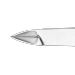 RUCK cęgi boczne do wrastających paznokci wygięte 10 cm ostrze 12 mm stal nierdzewna