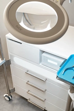 Mobilna szafka podologiczna RUCK® ROOM CLASSIC - rozm. S LED