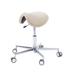 Podologiczny taboret RUCK STOOL saddle, natural