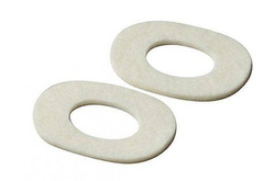 Orteza filcowa - krążki owalne RUCK® basic, białe, 3 mm, 4 szt.