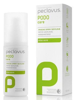 Odświeżający spray z liści winogron, peclavus® PODOcare Weinlaub 150 ml