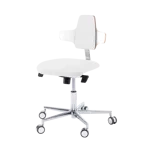 Podologiczne krzesło RUCK STOOL dynamic, napoleon, CPL Biały, biały