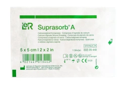 Suprasorb® A Opatrunek z alginianu wapnia 5 x 5 cm, 1 szt.