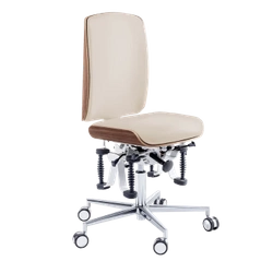 Zdrowotne krzesło RUCK STOOL Bioswing, CPL Orzech, natural