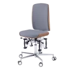 Zdrowotne krzesło RUCK STOOL Bioswing, CPL Orzech, ocean