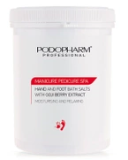 PODOPHARM hand and foot bath salts with goji berry extract, 1400 g
