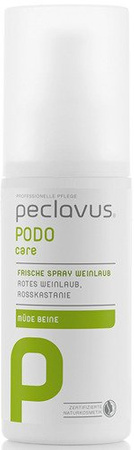 Odświeżający spray z liści winogron, peclavus® PODOcare Weinlaub 150 ml