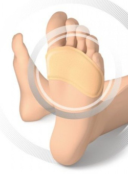 Wkładka na przodostopie RUCK® silicon, rozm. duży, 4 szt.