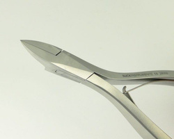 Podologiczne cążki RUCK® do wrastających paznokci, matowe, 11,5 cm