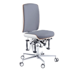 Zdrowotne krzesło RUCK STOOL Bioswing, CPL Biały, ocean