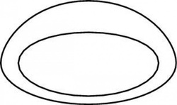 Obrączka na odciski RUCK® silicon, średni (2), 2 szt.