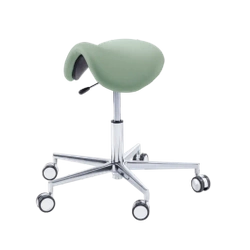 Podologiczny taboret RUCK STOOL saddle, szałwia