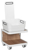 Wózek do pedicure RUCK® ROOM POOL, CPL Dekor Dąb