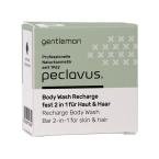 peclavus® gentleman Odżywiająca kostka myjąca 2 w 1 do ciała i włosów 30 g