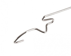 Klamry ortonyksyjne RUCK® NAGELKORREKTUR ORTOGRIP professional, rozmiar 4, 5 sztuk.