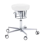 Podologiczny taboret RUCK foxter, biały