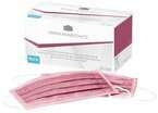 Hygiene masks medical class 1, dark pink 50 pcs.