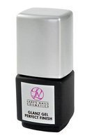 Nabłyszczający żel na paznokcie Glanz Perfect Finish z pędzelkiem, 14 ml