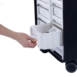 RUCK system mobilny solid Trolly zestaw mobilna szafka, torba na akcesoria, koła 12 cali