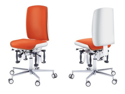 Kompletny zestaw tapicerki do krzesła STOOL Bioswing + zewnętrzne drewnianie sklejki