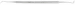 Double nail instrument, diabetic 1mm
